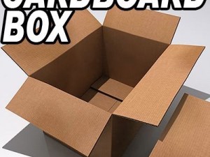 cardboard box 3D Model