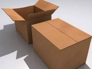 cardboard box 3D Model