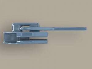 metal zipper 3D Model