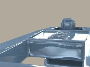 metal zipper 3D Model