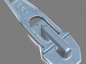 metal zipper 3D Model