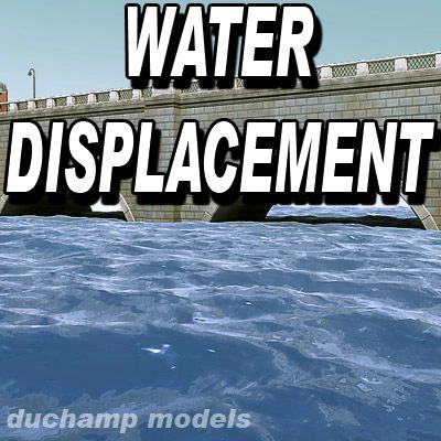 water displacement map CG Textures .c4d .max .obj .3ds .fbx .stl .blend 