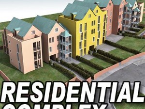 residential complex 3D Model