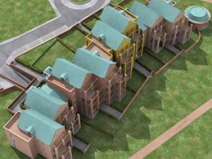 residential complex 3D Model