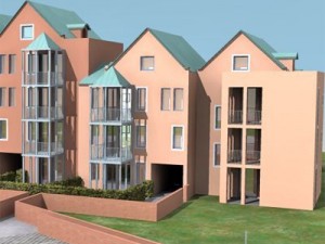 residential complex Modelo 3D