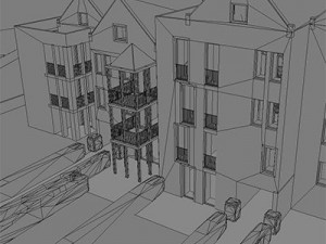 residential complex Modelo 3D