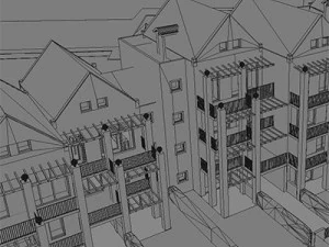 residential complex 3D Model