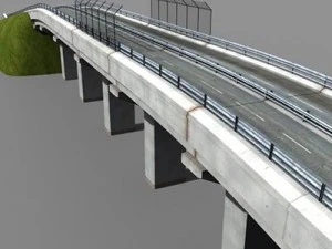 highway bridge 3D Model