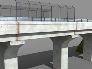 highway bridge 3D Model