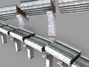 highway bridge 3D Model