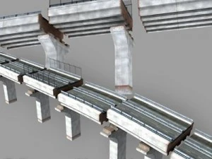highway bridge 3D Model