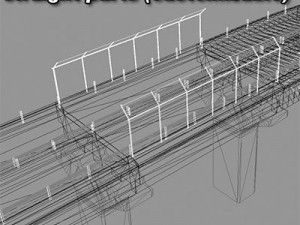 highway bridge 3D Model