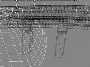 highway bridge 3D Model