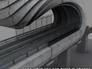 highway bridge 3D Model