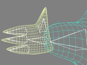 mole cartoon character Model 3D