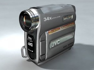 jvc camcorder 3D Model