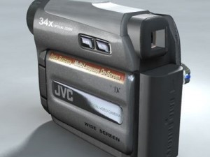 jvc camcorder Model 3D