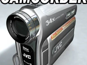 jvc camcorder 3D Model