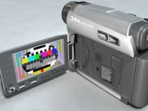jvc camcorder 3D Model
