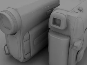 jvc camcorder 3D Model