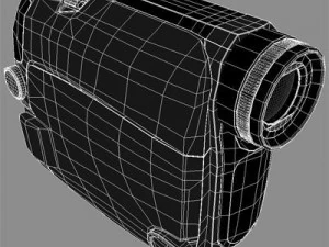 jvc camcorder 3D Model