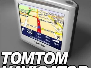 TomTom GPS-Navigator 3D Modell