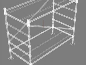 scaffold Modèle 3D