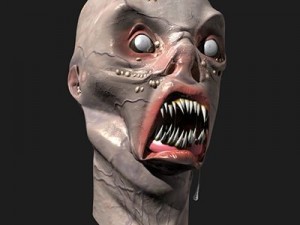 monster head 3D Model
