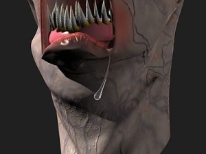 monster head Model 3D