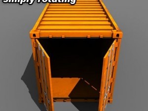 iso container 2 3D मॉडल