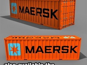 iso container 2 3D मॉडल