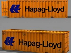 iso container 2 3D Model