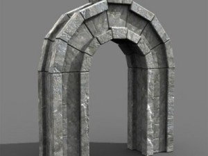 stone arch 3D Model