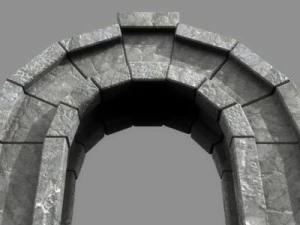 stone arch 3D Model