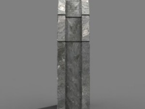 stone arch Model 3D