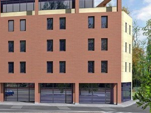office building Modello 3D