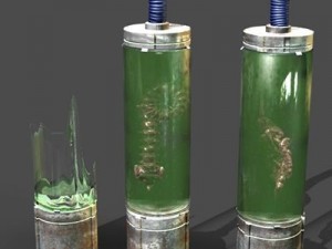 experiment tube 3D 模型