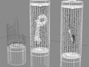 experiment tube 3D 模型