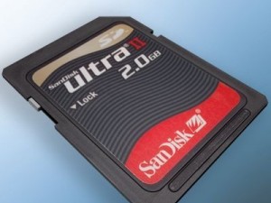 sd card Model 3D
