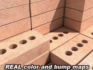 bricks and pallet Modèle 3D