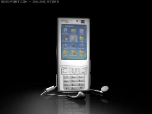 노키아 n73 3D 모델