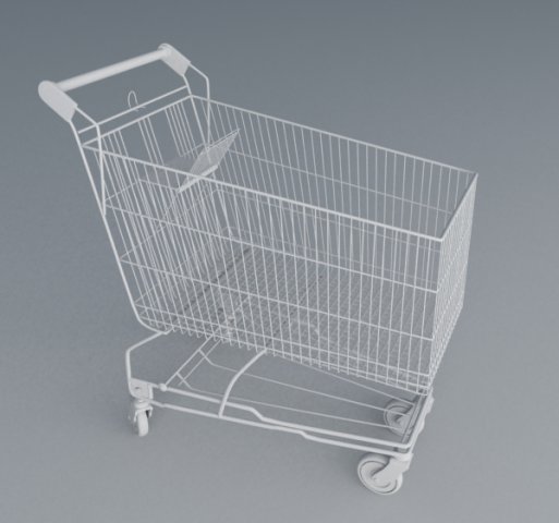 cart Model 3D .c4d .max .obj .3ds .fbx .stl .blend 
