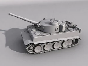 tiger tank 3D Model