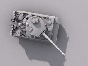 tiger tank 3D Model