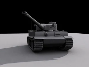 tiger tank 3D Model