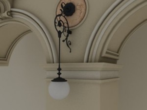 wall lamp 3Dモデル