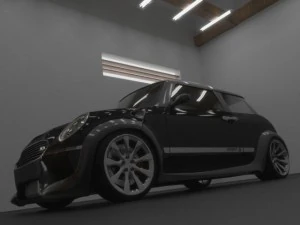 als mini cooper 3D Model