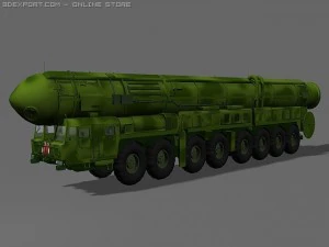 the rt 2uttkh topol m 3D Model