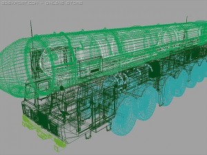 the rt 2uttkh topol m 3D Model
