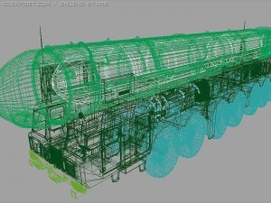 the rt 2uttkh topol m 3D Model
